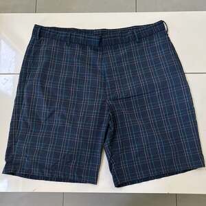 Walter Hagen Men's Plaid Performance Golf Shorts Size 40